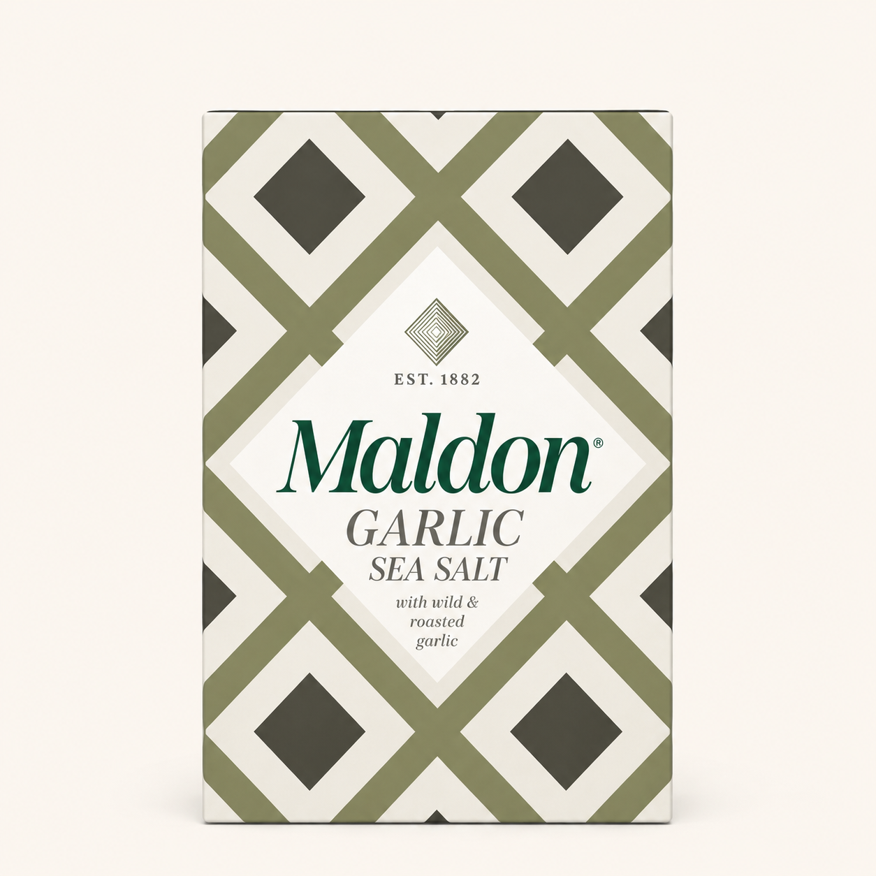 Maldon Garlic Sea Salt 100 g – Meersalzflocken mit geröstetem Knoblauch