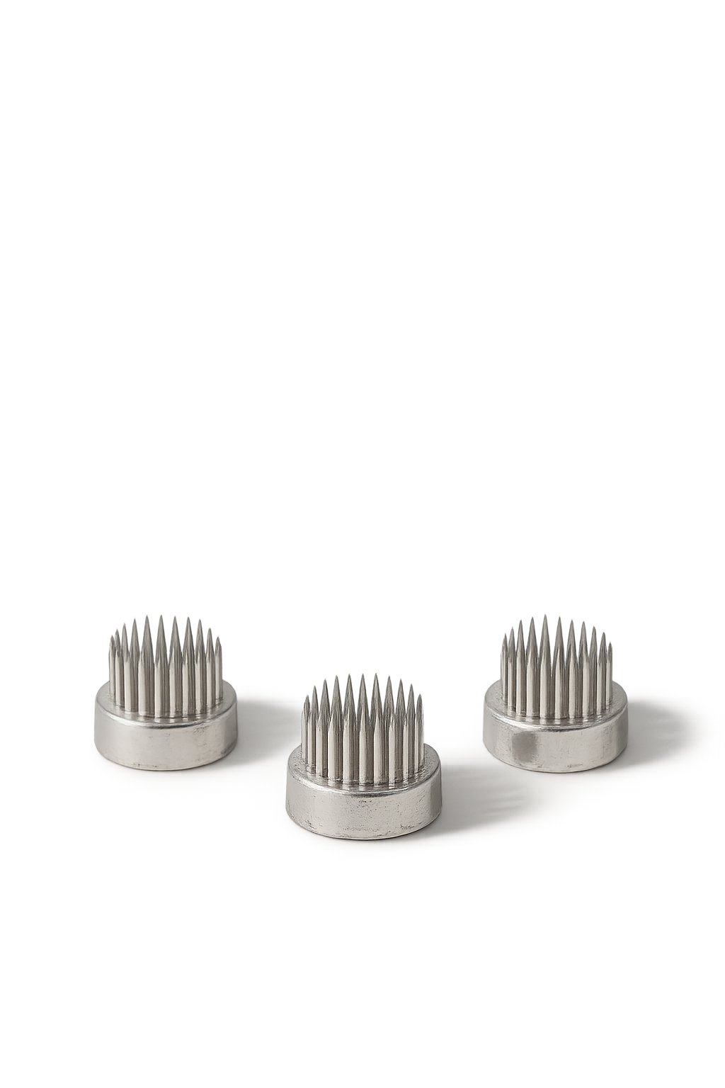 Ikebana Blumenigel 3er Set Ø 2,2 cm – Kenzan Steckigel aus Metall